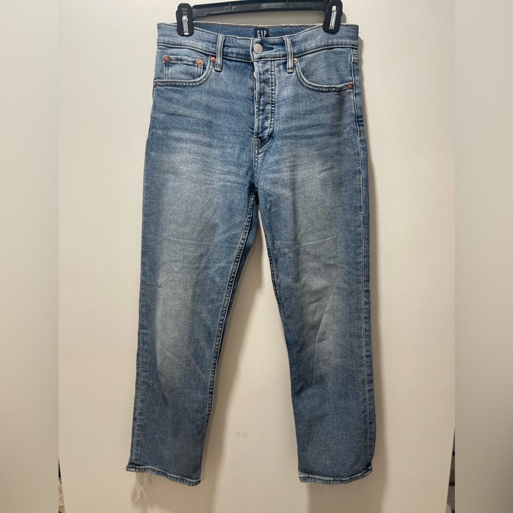 Gap cheeky high rise straight Jean 2/26